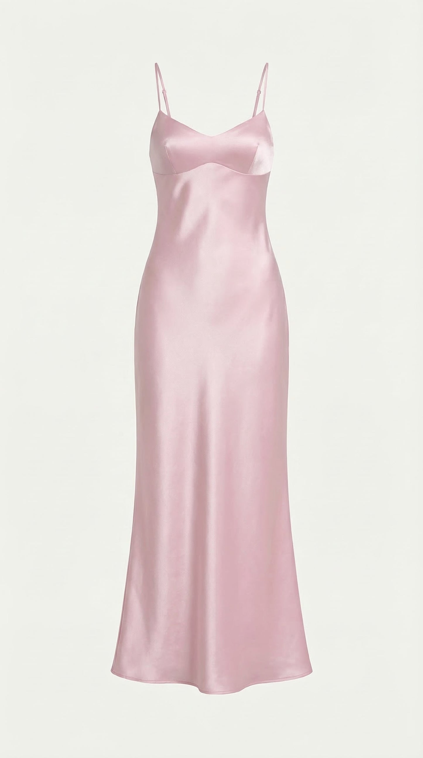 Kelly | Women's Elegant Maxi Wedding Guest Dress with Spaghetti Straps