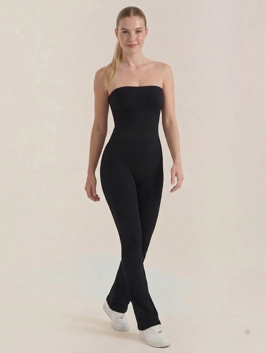 Selma Ribbed Knit Jumpsuit