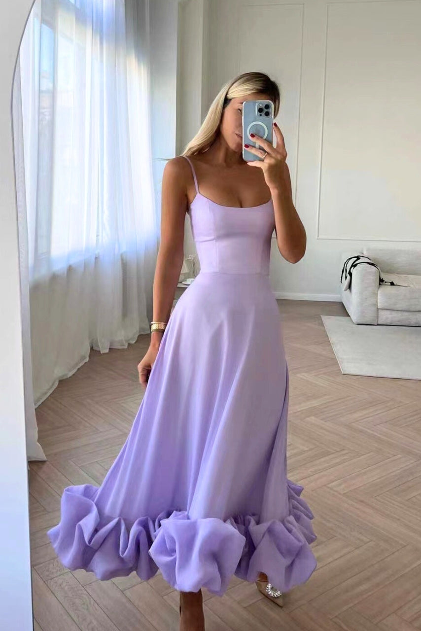 Kaitlyn | Women's Elegant Wedding Guest Dress with Fitted Bodice