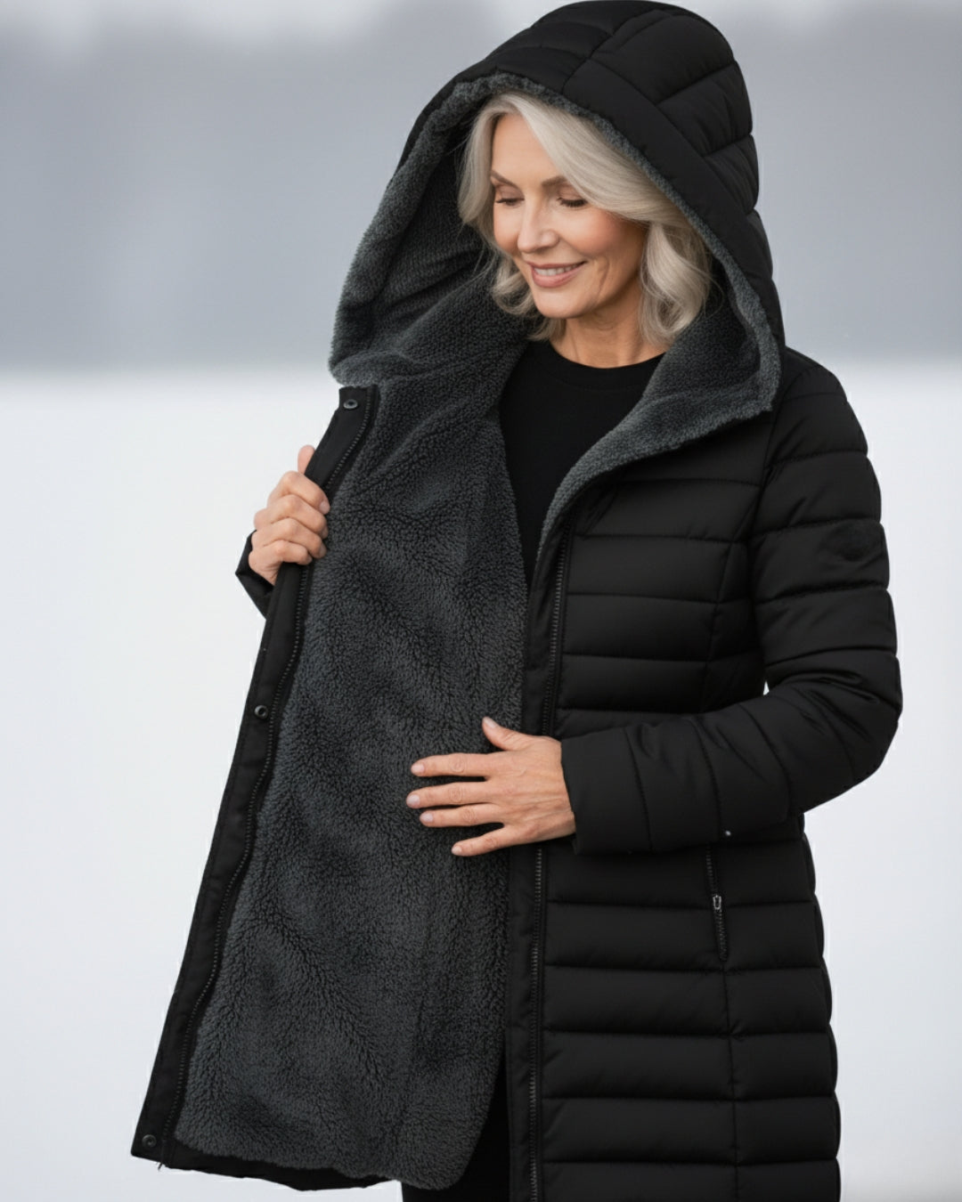 Kefi - Fleece Lined Puffer Coat