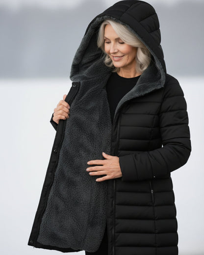 Kefi - Fleece Lined Puffer Coat