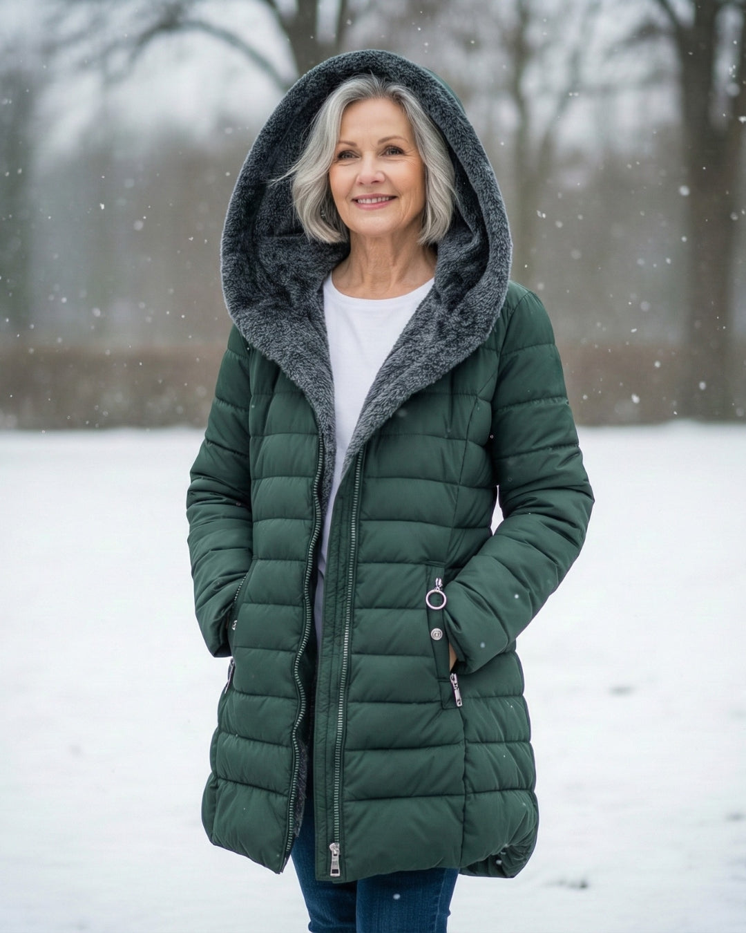 Kefi - Fleece Lined Puffer Coat