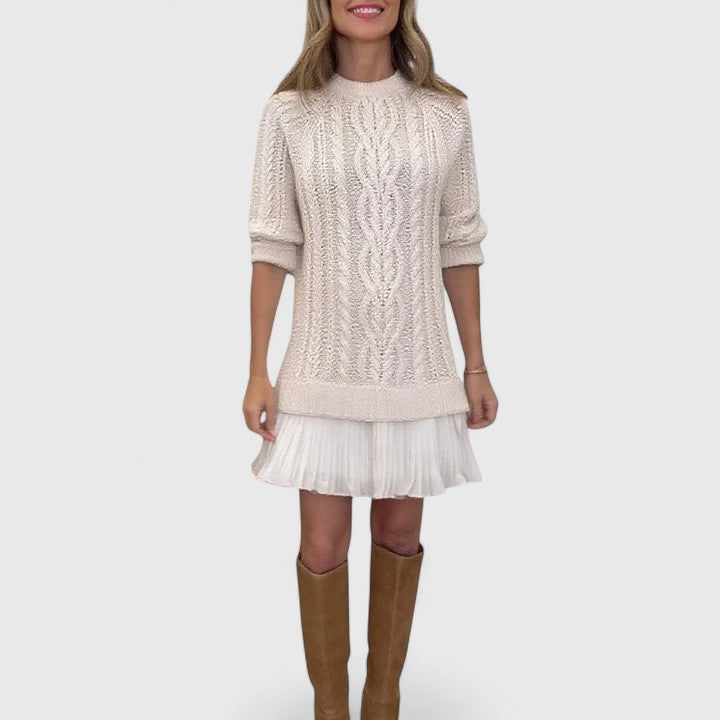 Ashlyndora - Elegant Sweater Dress