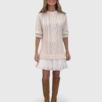 Ashlyndora - Elegant Sweater Dress