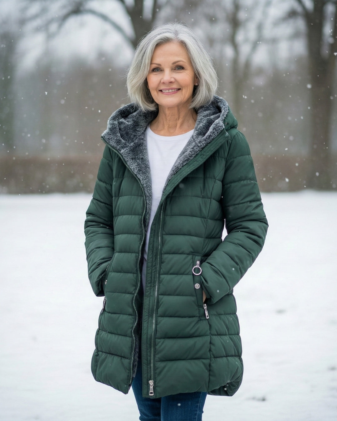 Kefi - Fleece Lined Puffer Coat