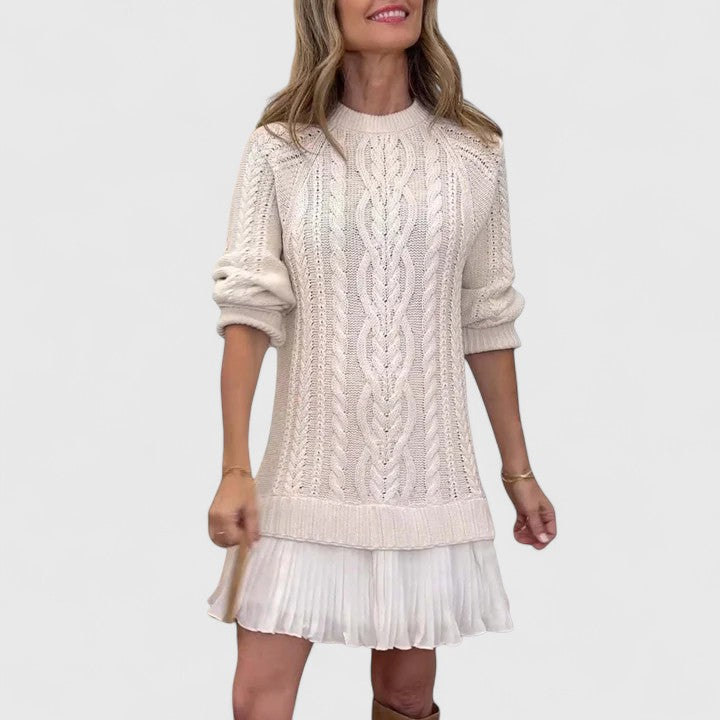 Ashlyndora - Elegant Sweater Dress