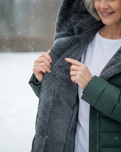 Kefi - Fleece Lined Puffer Coat
