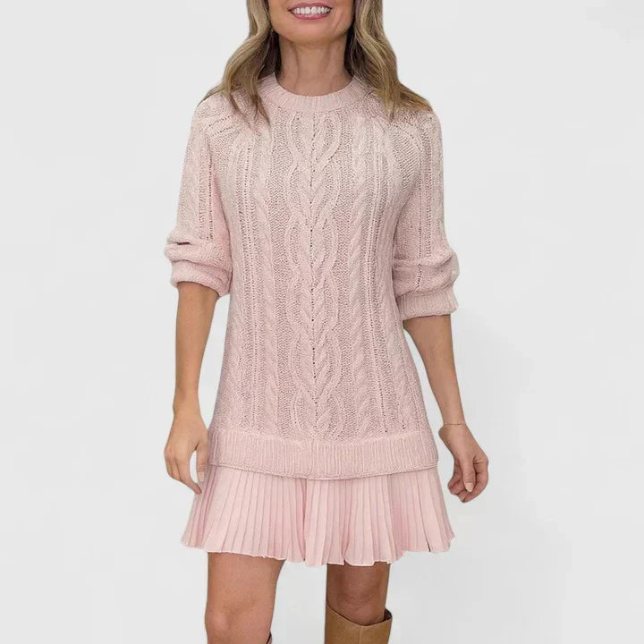 Ashlyndora - Elegant Sweater Dress