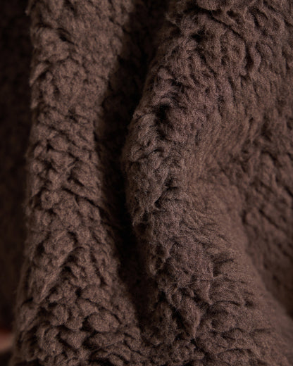 Women's Hi-Pile Fleece Jacket – Plush Teddy Style with Tall Collar – view 22