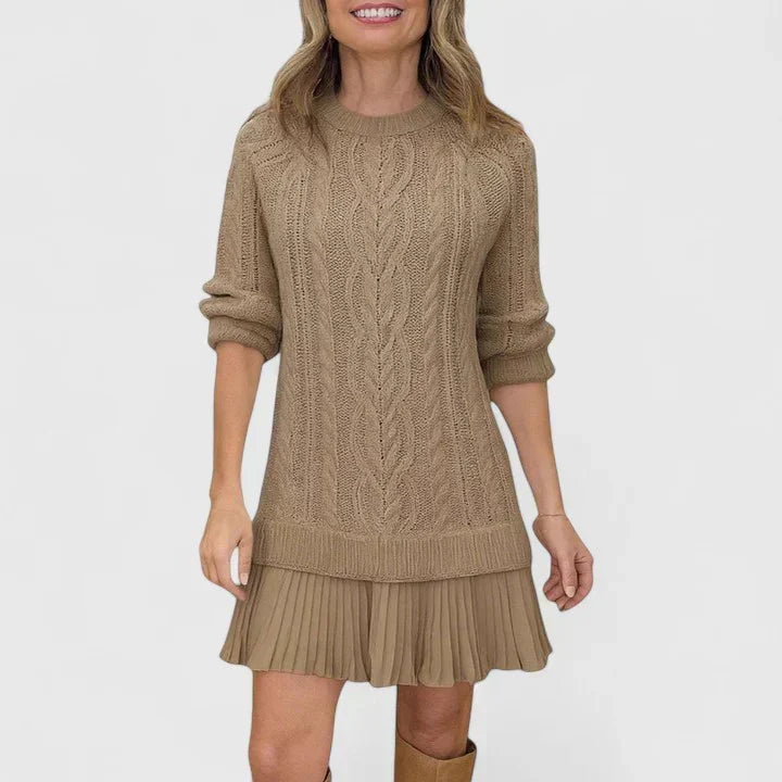 Ashlyndora - Elegant Sweater Dress