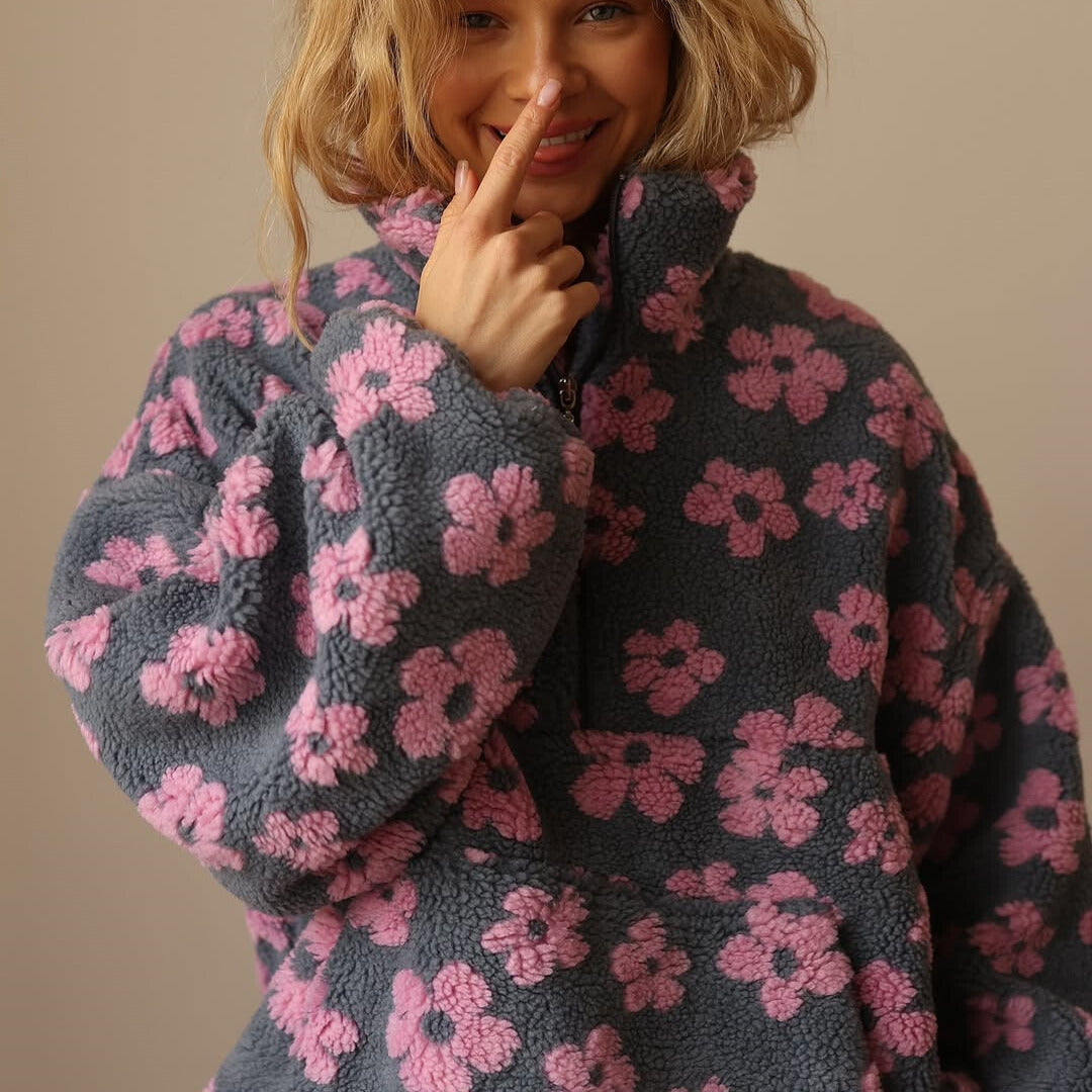 Poppy - Floral Print Pullover