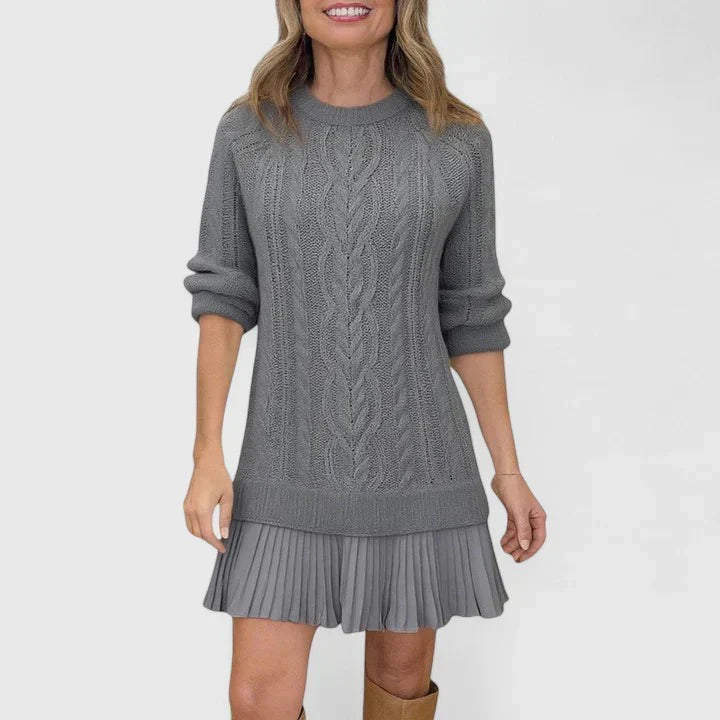 Ashlyndora - Elegant Sweater Dress
