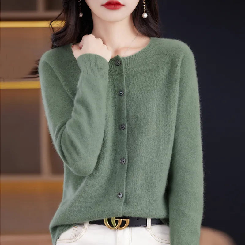 Eleanor - Soft Button-Up Cardigan