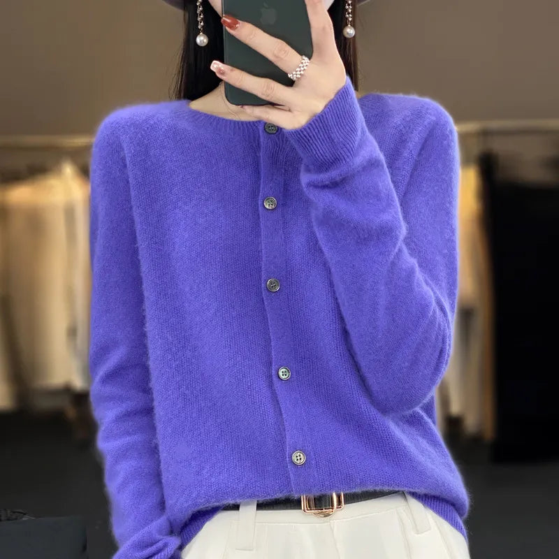 Eleanor - Soft Button-Up Cardigan
