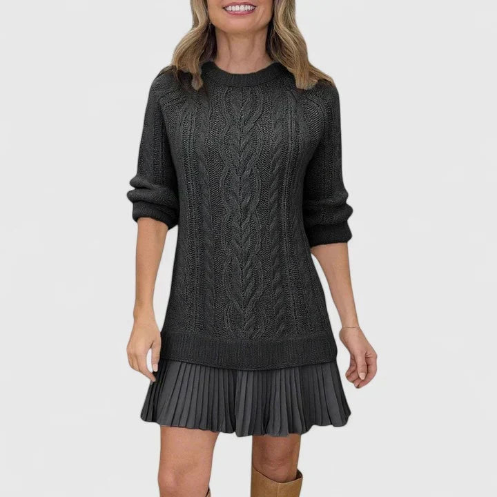 Ashlyndora - Elegant Sweater Dress