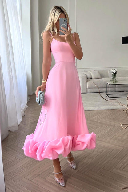 Kaitlyn | Women's Elegant Wedding Guest Dress with Fitted Bodice