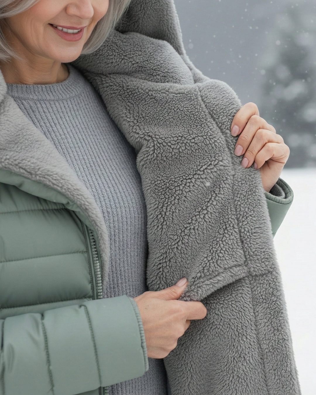 Kefi - Fleece Lined Puffer Coat