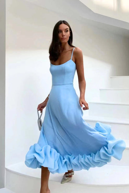 Kaitlyn | Women's Elegant Wedding Guest Dress with Fitted Bodice