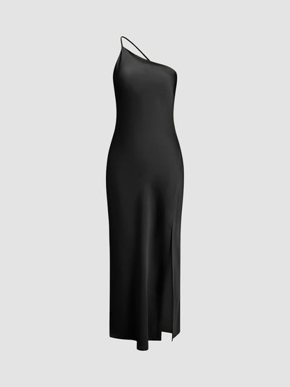 Lacee | Women's Elegant Maxi Wedding Guest Dress with Open Back