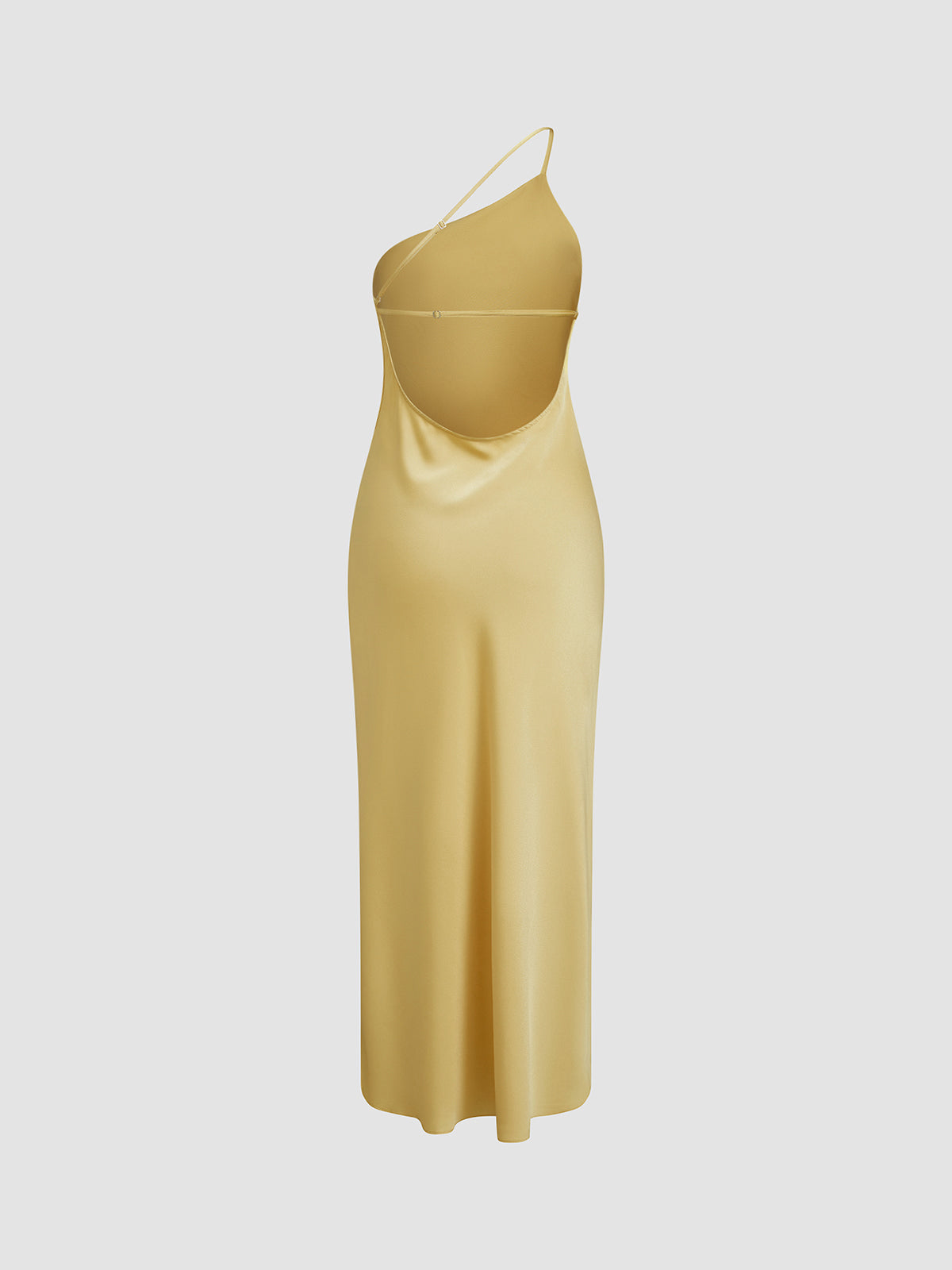 Lacee | Women's Elegant Maxi Wedding Guest Dress with Open Back