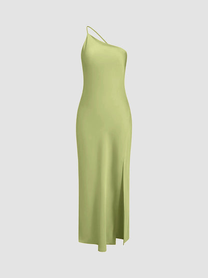 Lacee | Women's Elegant Maxi Wedding Guest Dress with Open Back