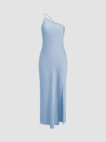 Lacee | Women's Elegant Maxi Wedding Guest Dress with Open Back