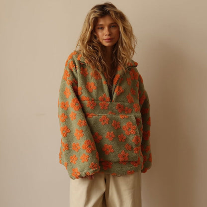 Poppy - Floral Print Pullover