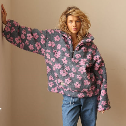 Poppy - Floral Print Pullover