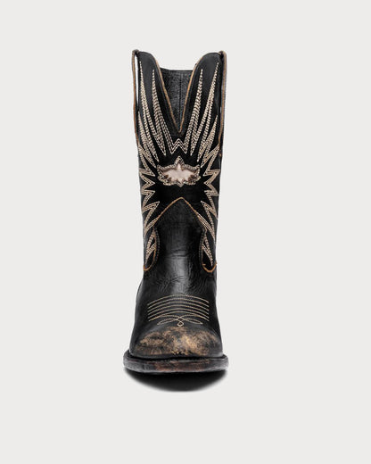 Women's Mid-Calf Western Ankle Boots – Handcrafted Full-Grain Leather – view 6