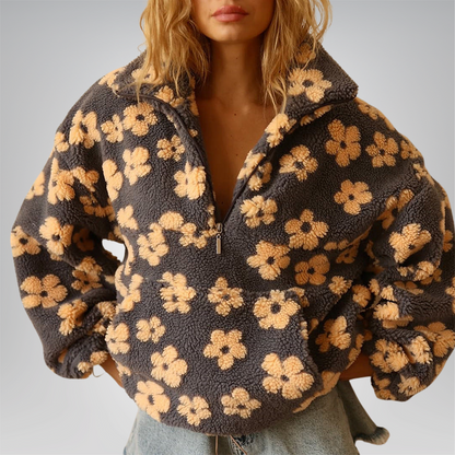 Poppy - Floral Print Pullover