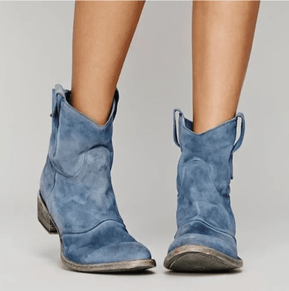 Women's Comfort Boots – Cushioned Insole, Wide Block Heel, Anti-Slip Sole – view 2