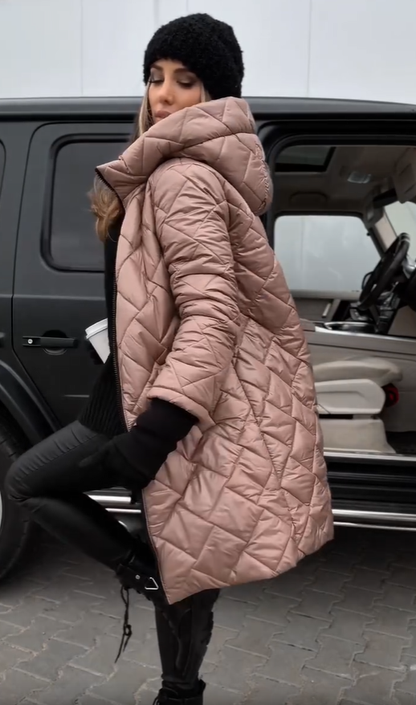 Marlowe - Quilted Hooded Jacket