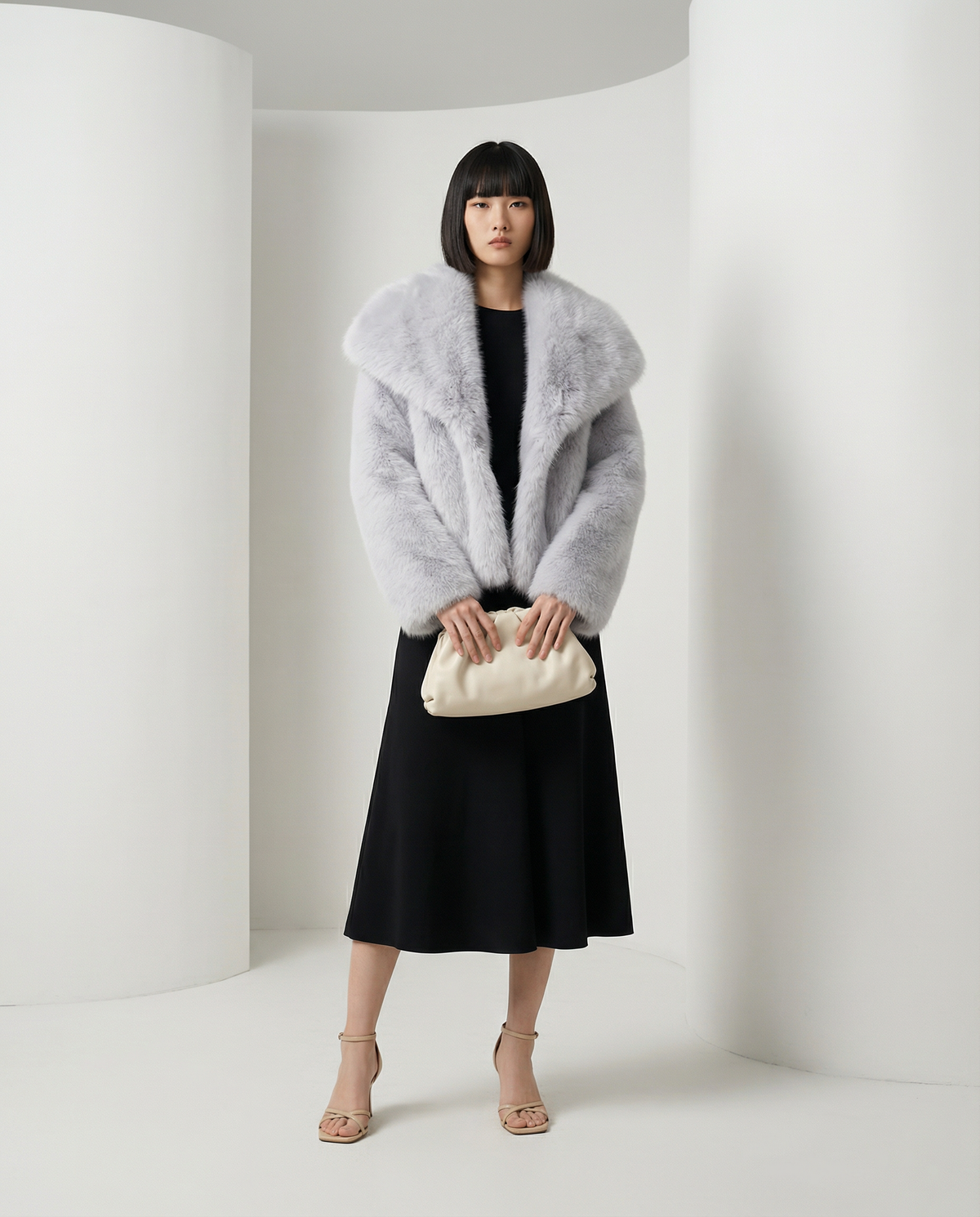 Plush Faux-Fur Jacket – Soft Cropped Coat in 10 Colors – view 23