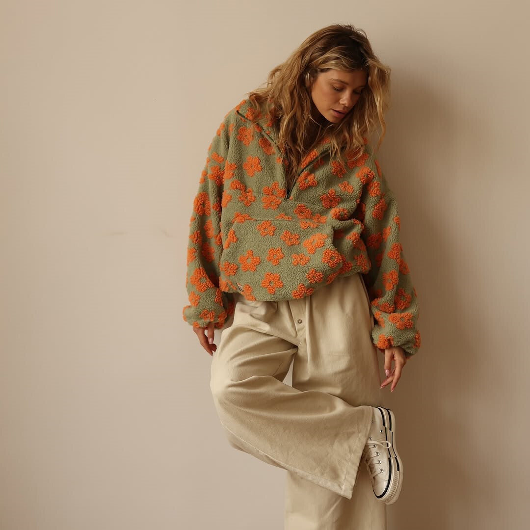 Poppy - Floral Print Pullover