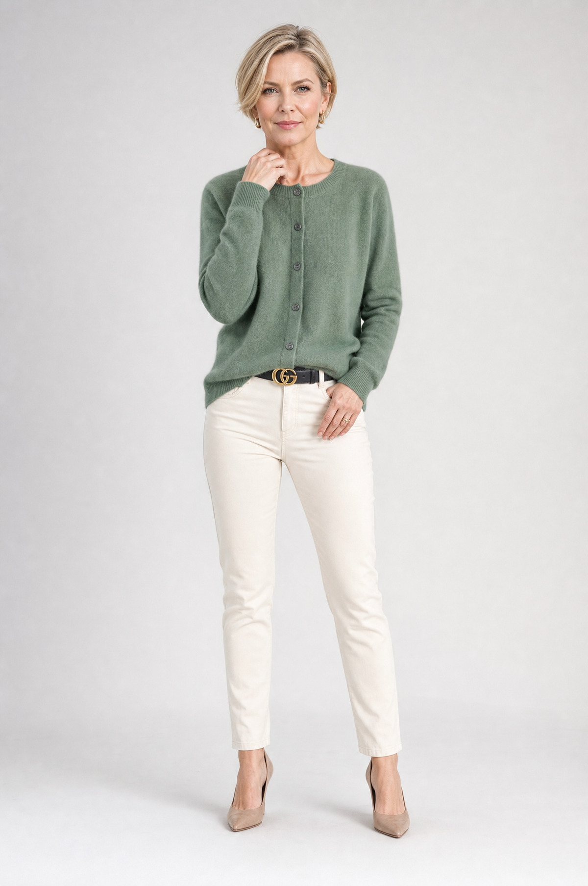 Eleanor - Soft Button-Up Cardigan