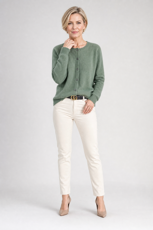 Eleanor - Soft Button-Up Cardigan
