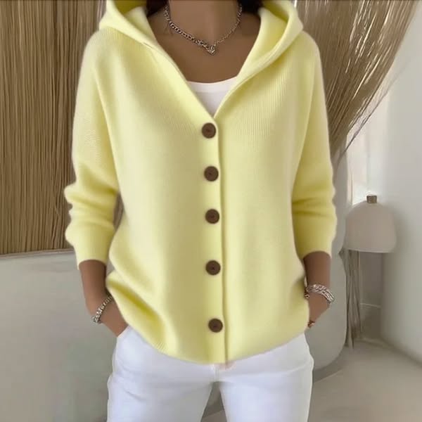 Mila - Effortless Comfort - Soft Hooded Knit Cardigan
