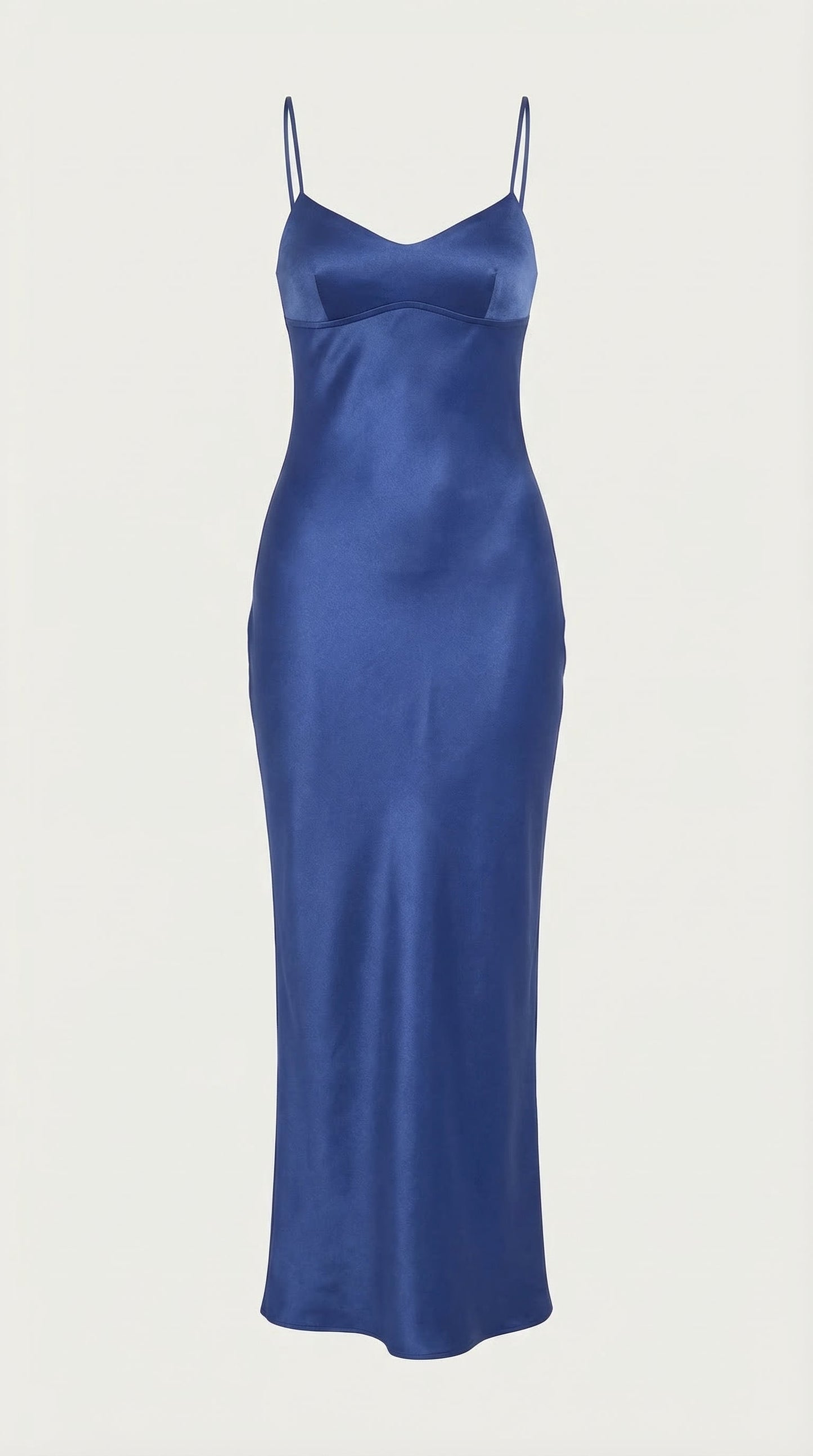 Kelly | Women's Elegant Maxi Wedding Guest Dress with Spaghetti Straps