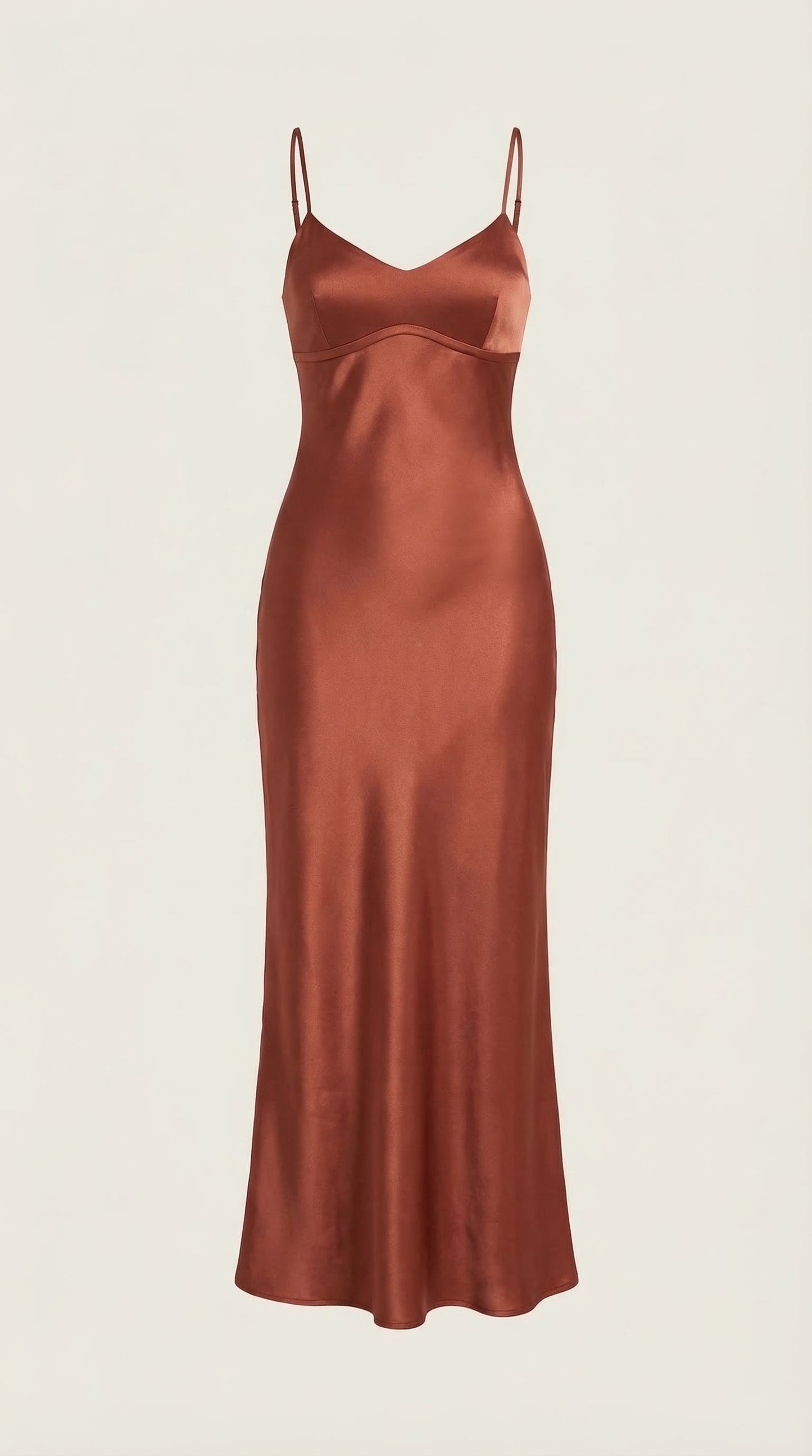 Kelly | Women's Elegant Maxi Wedding Guest Dress with Spaghetti Straps