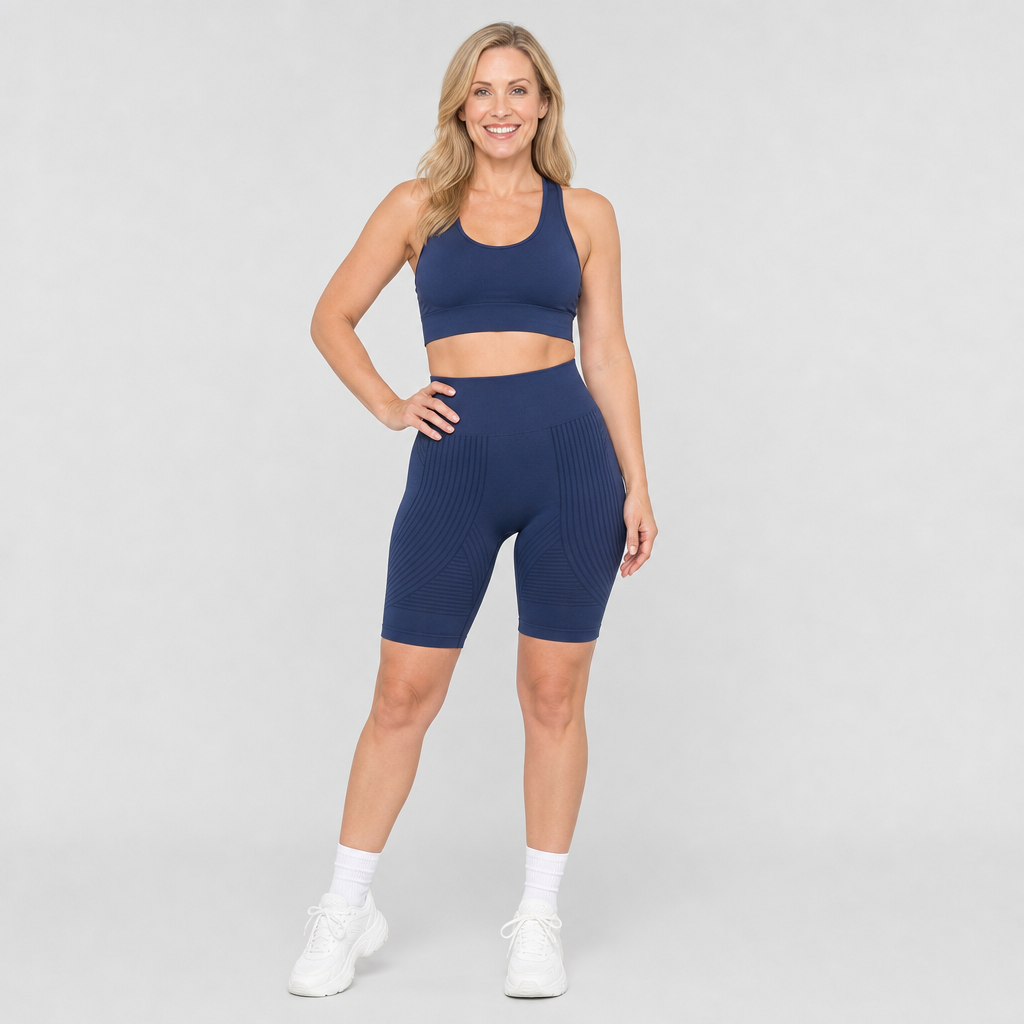 POWERSHORTS™ | High-Waisted 3D Sculpting Shorts - Anti-Chafing (h)