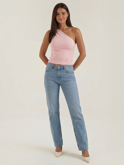 Briony Ärmelloses One-Shoulder-Top