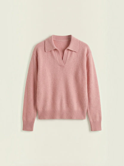 Margaret Strickpullover mit Polokragen