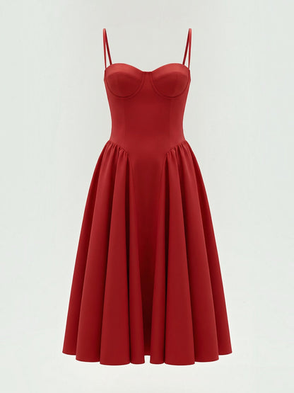 Odette Korsett-Midikleid