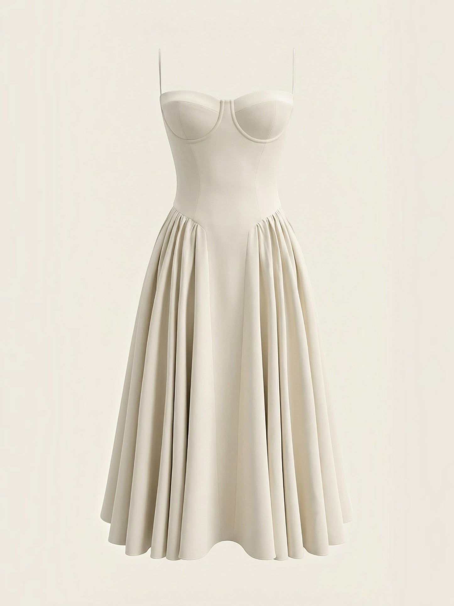 Odette Korsett-Midikleid