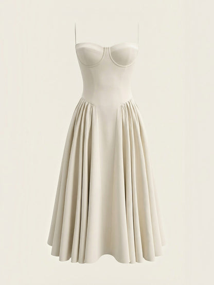 Odette Korsett-Midikleid