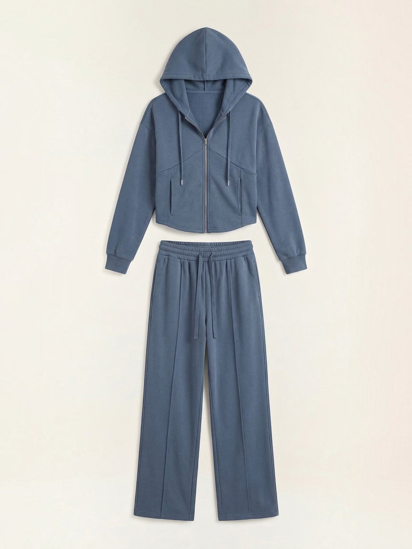 Yolanda Hoodie- & Weite-Hose-Set