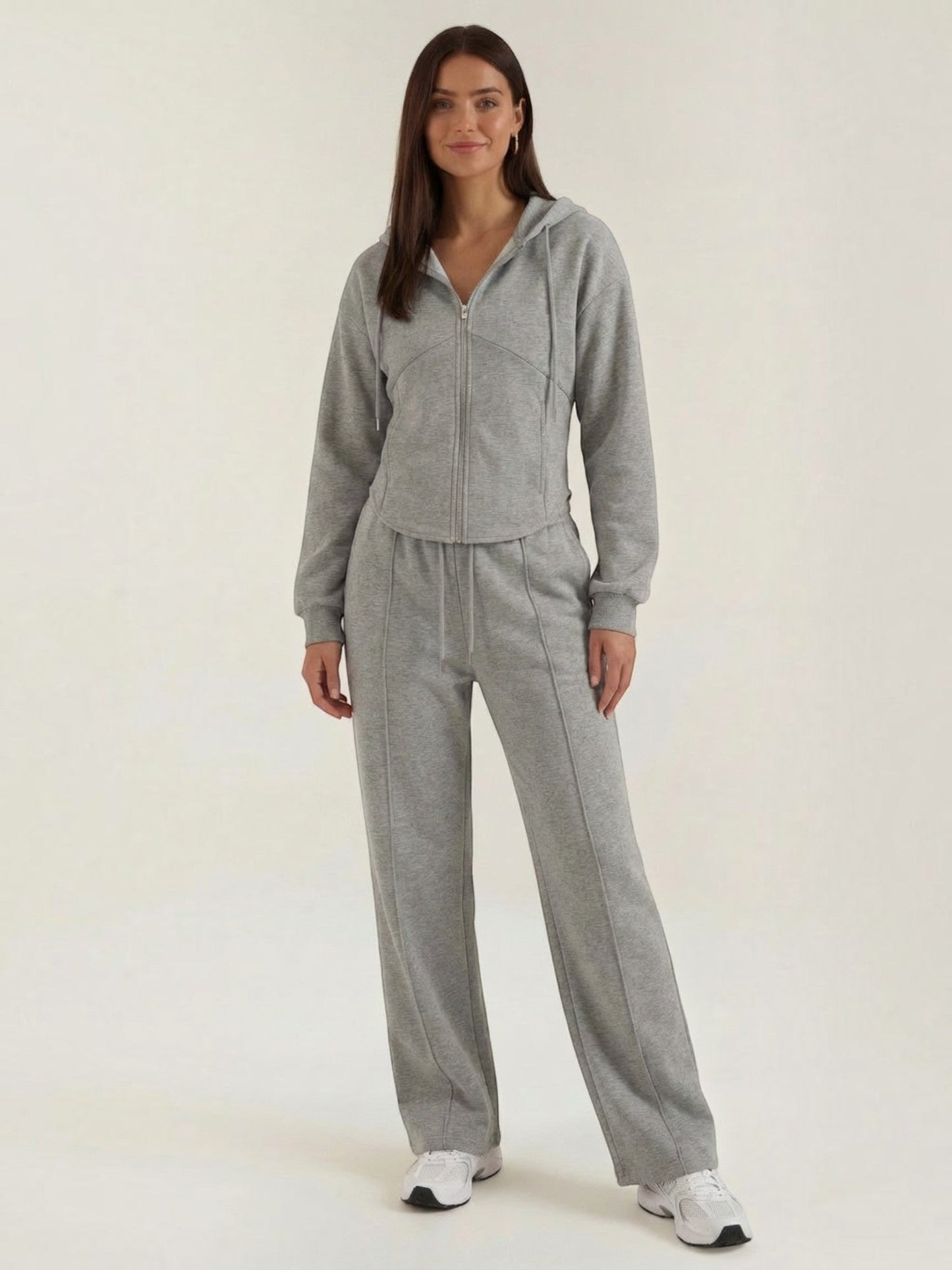 Yolanda Hoodie- & Weite-Hose-Set