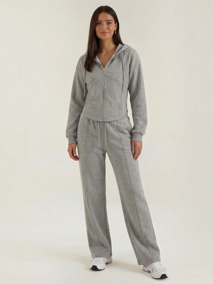 Yolanda Hoodie- & Weite-Hose-Set