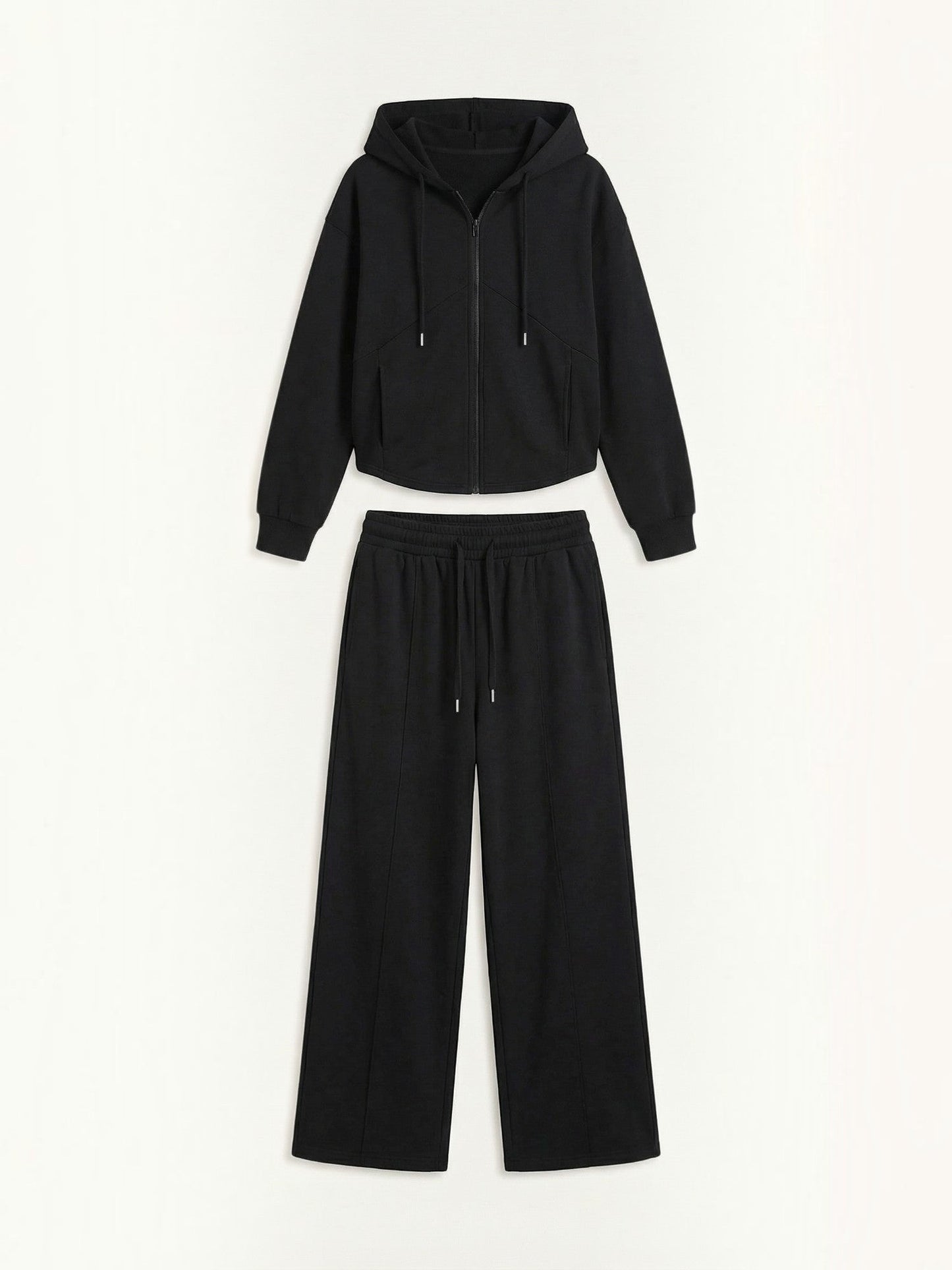 Yolanda Hoodie- & Weite-Hose-Set