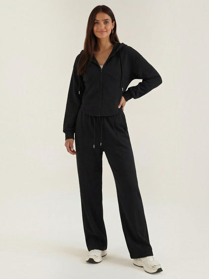Yolanda Hoodie- & Weite-Hose-Set